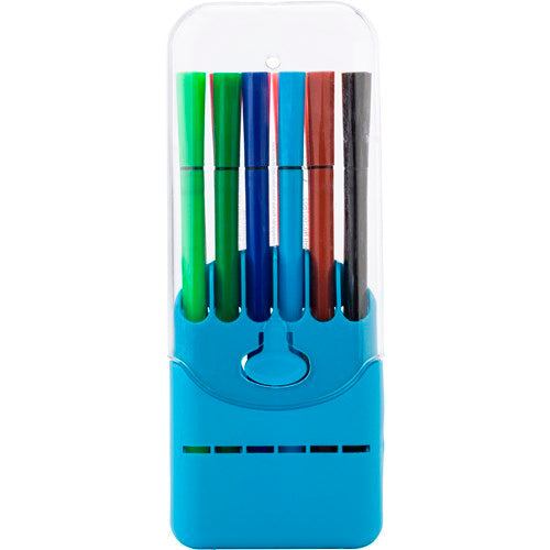 Premium Childrens Marker Pen Set 12 Vibrant Colors