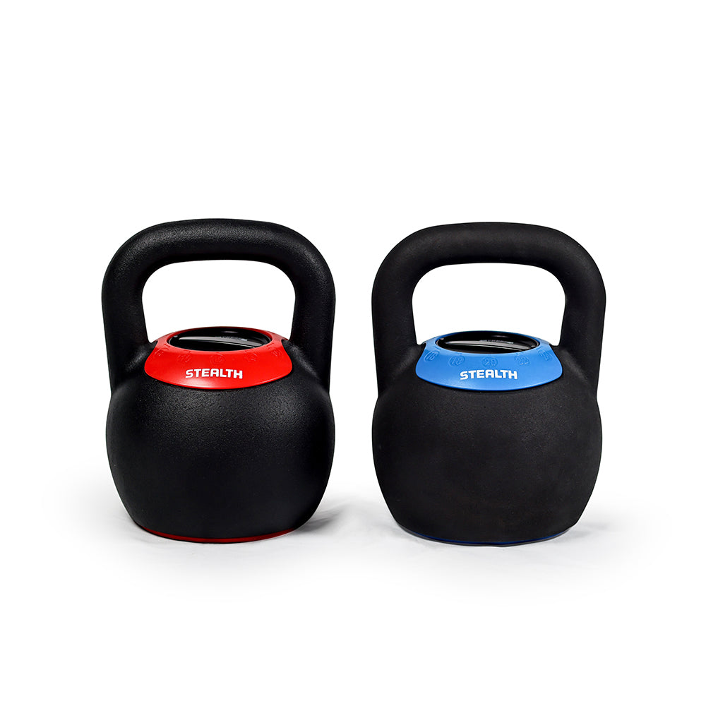 16kg Red Stealth 16 Adjustable Kettlebell