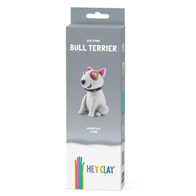 Hey Clay Dog Story - Bull Terrier (3 Cans)