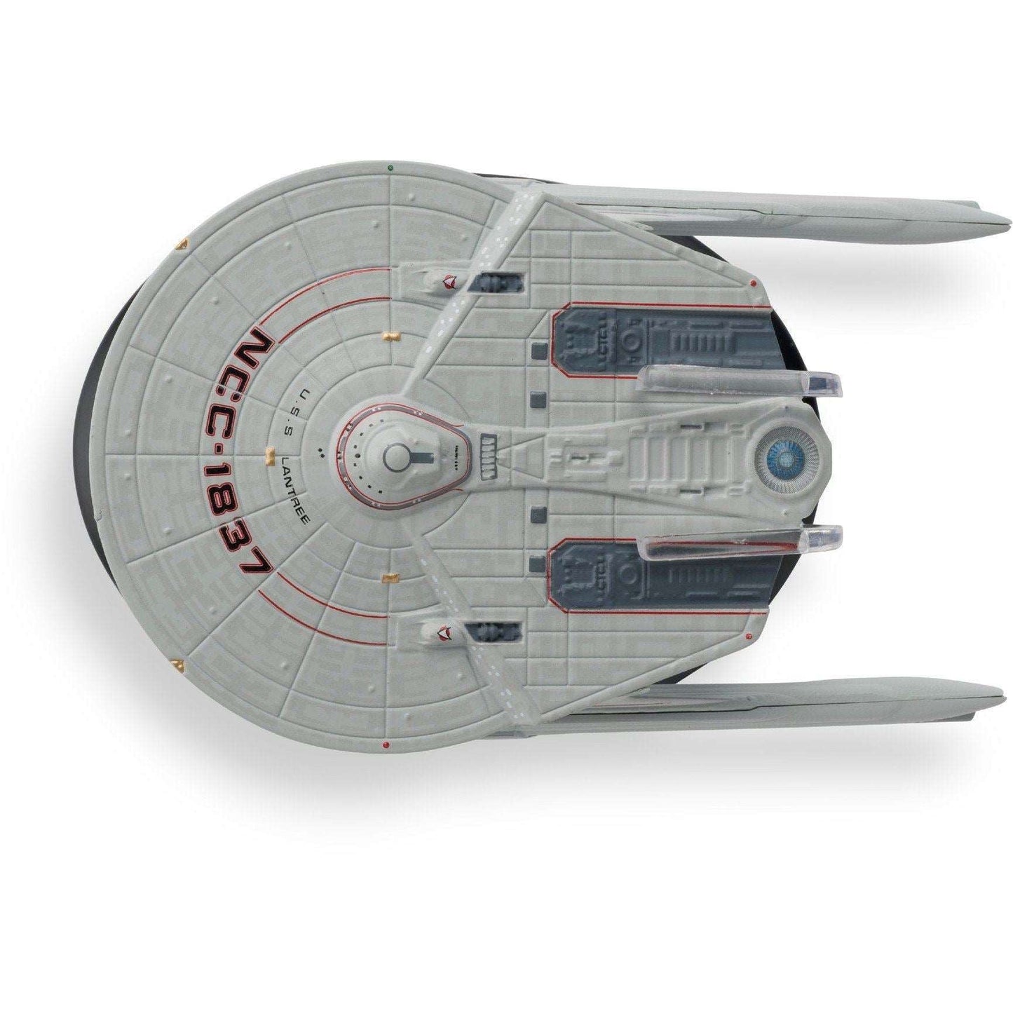 #138 USS Lantree NCC-1837 Model Die Cast Ship (Eaglemoss / Star Trek)