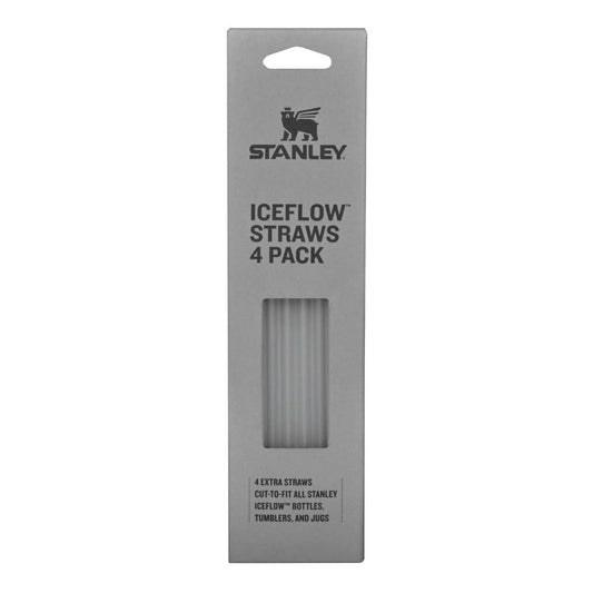 4 Pack IceFlow Flip Straws