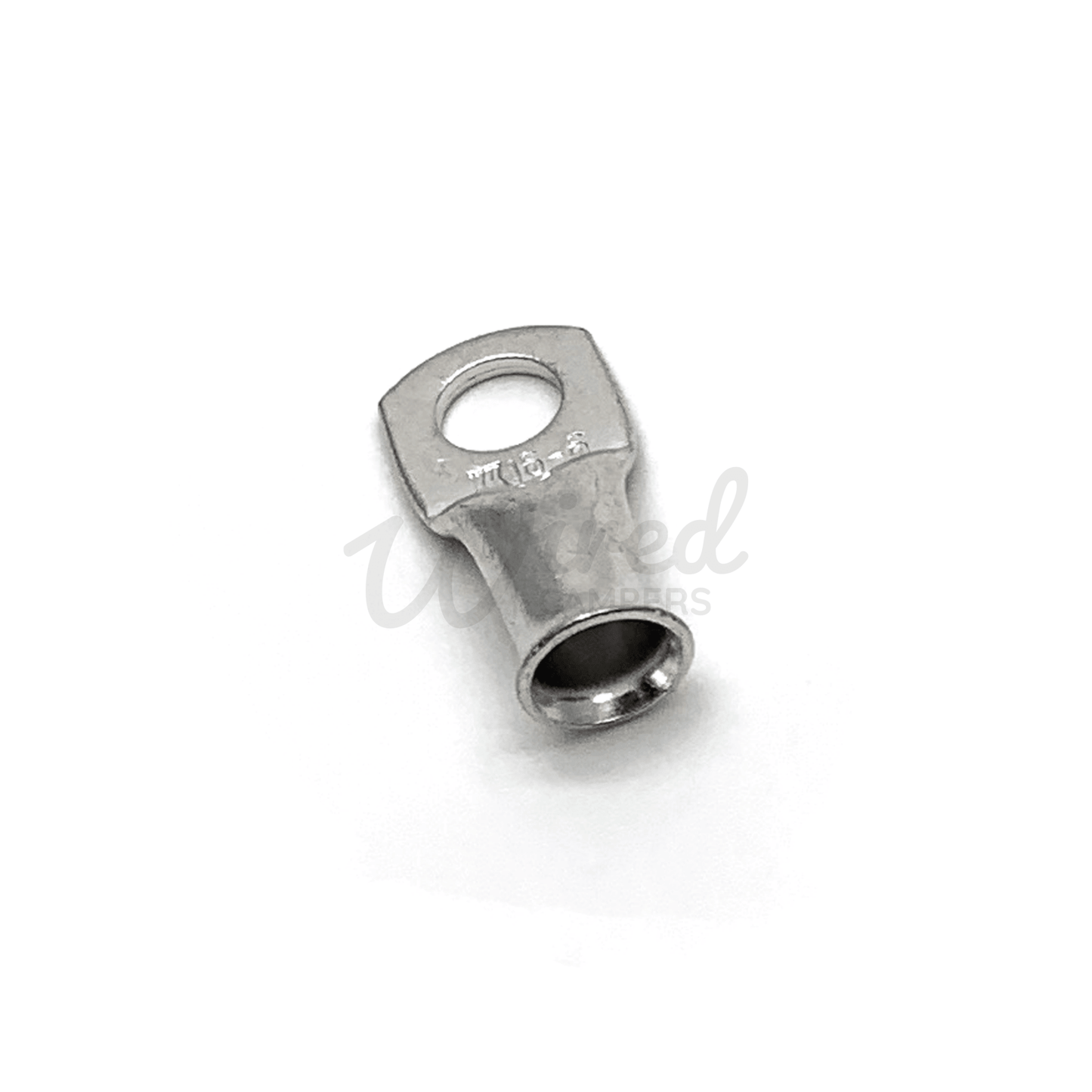 10 Pack - Copper Ring Lug Terminals 16mm² Cable Entry - 6mm/8mm/10mm/12mm Hole