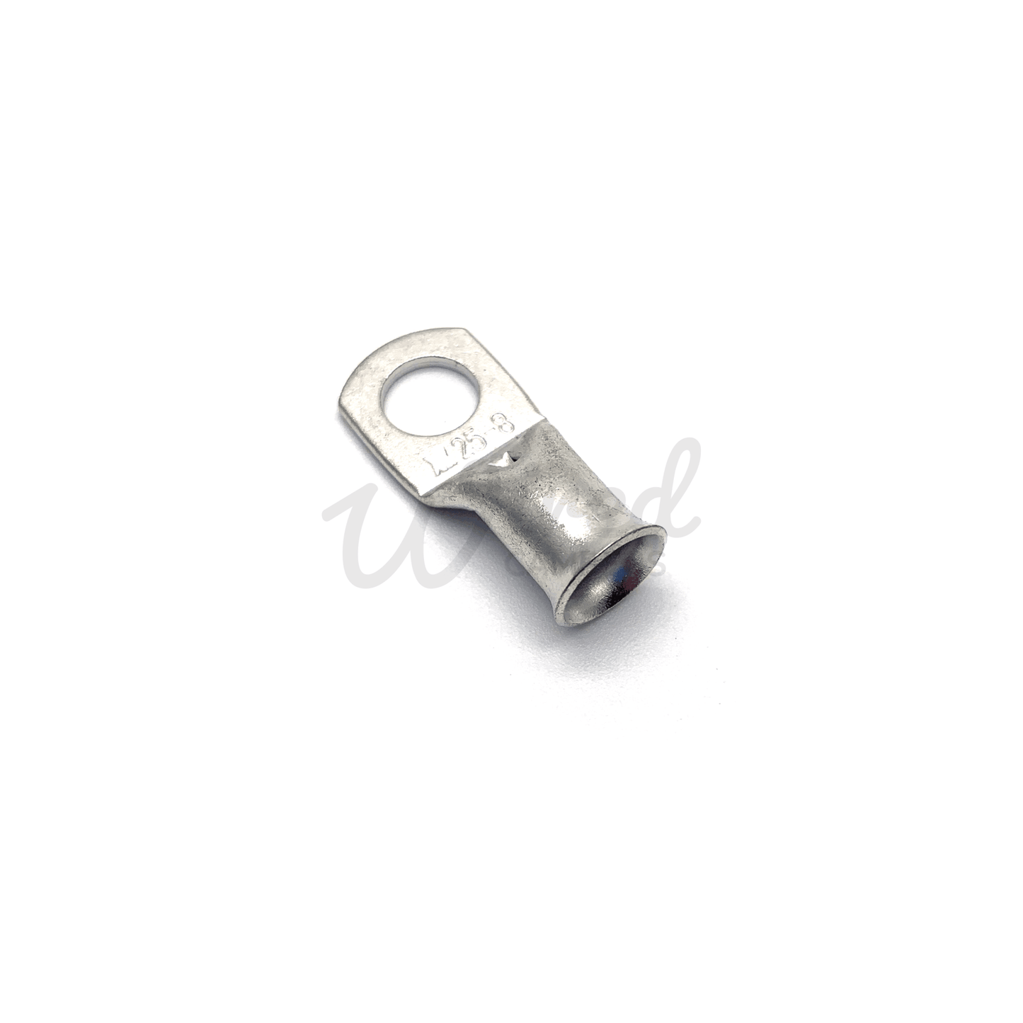 10 Pack - Copper Ring Lug Terminals 25mm² Cable Entry - 6mm/8mm/10mm/12mm Hole