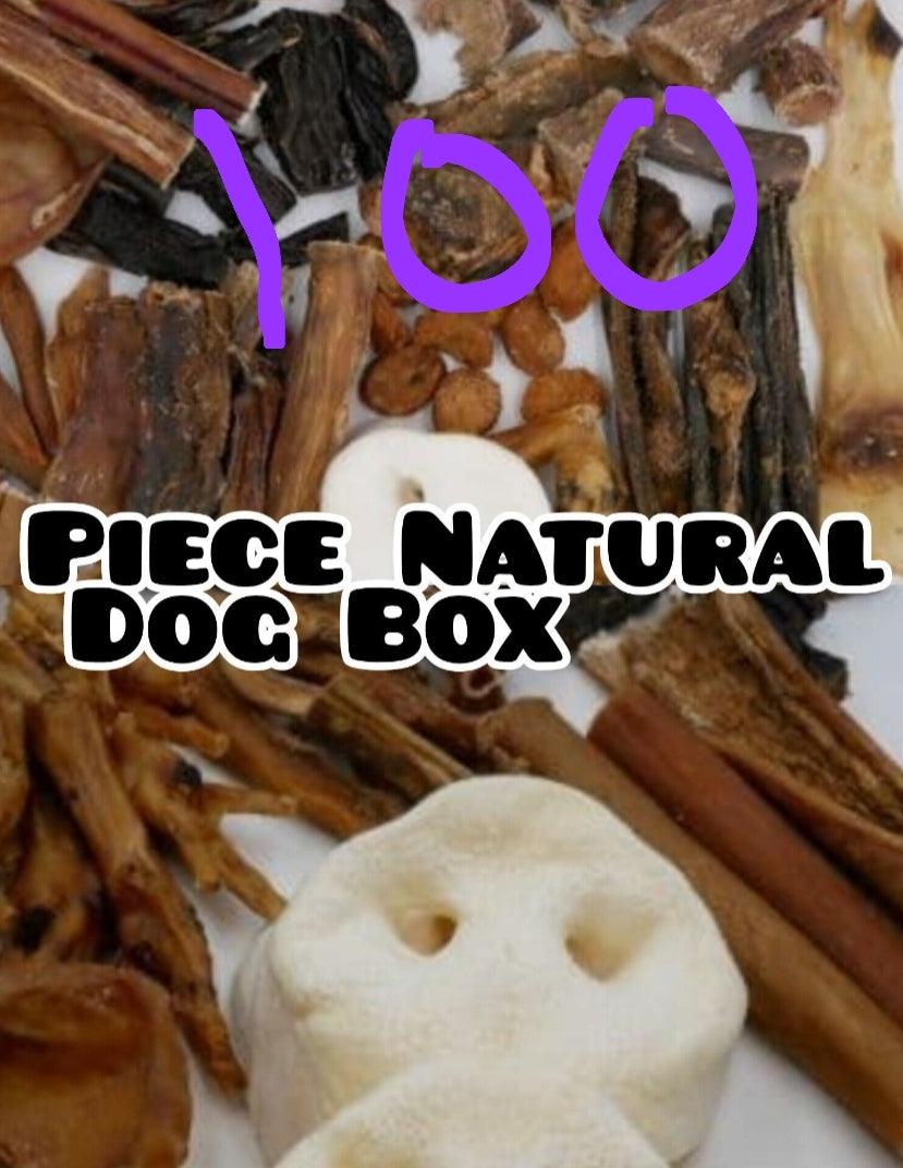 Christmas 100 Piece XL Treat Box | 100% Natural Dog Treats