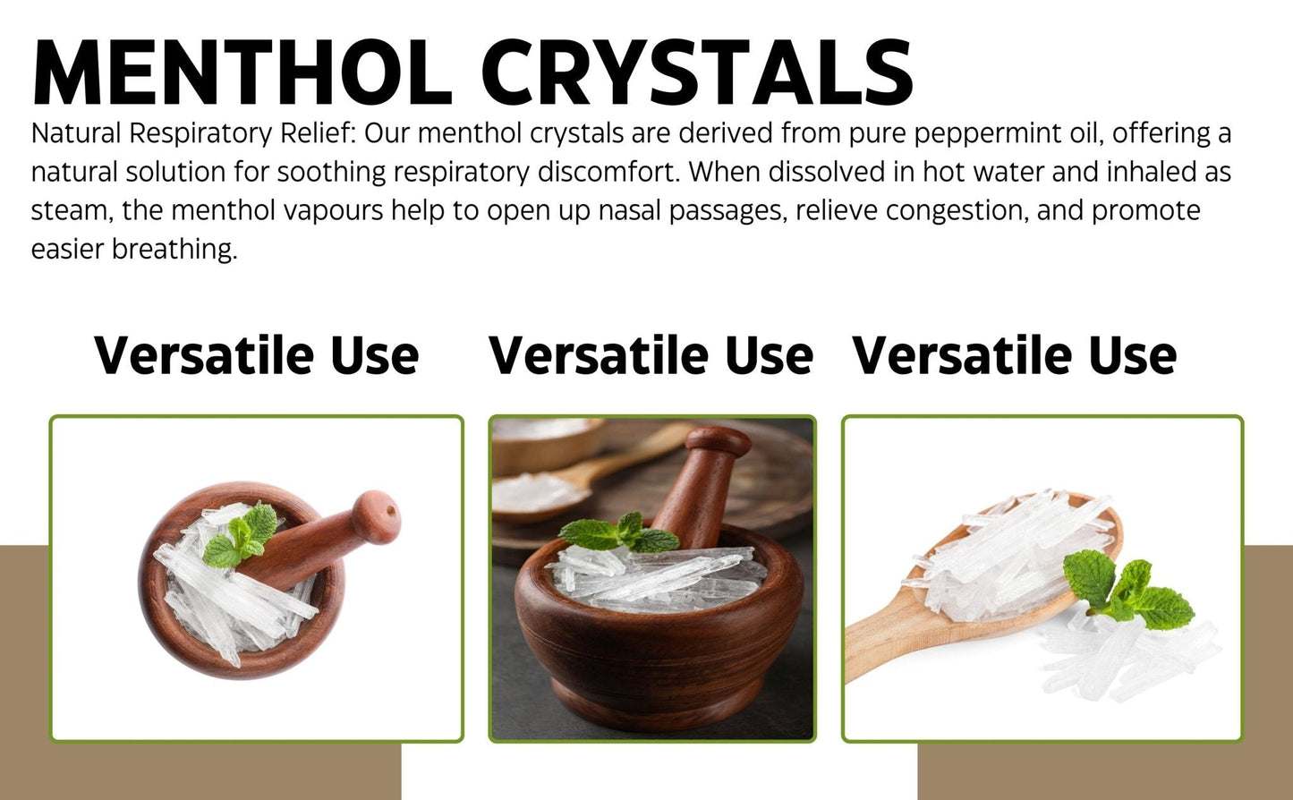 Menthol & Eucalyptus Aroma Crystals | Natural Spa & Home Fragrance Handmade in North Yorkshire