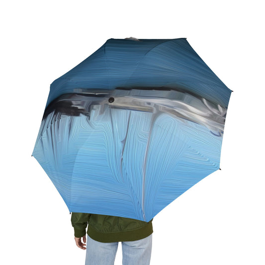 The Sleeping Yachts (at Morning) - Windproof Umbrella
