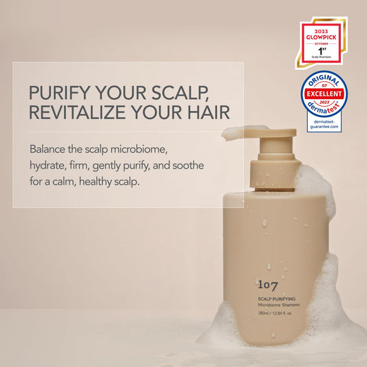 107 Clarifying Shampoo – Purifying Detox for Scalp & Hair with Fermented Vinegar & Ginseng