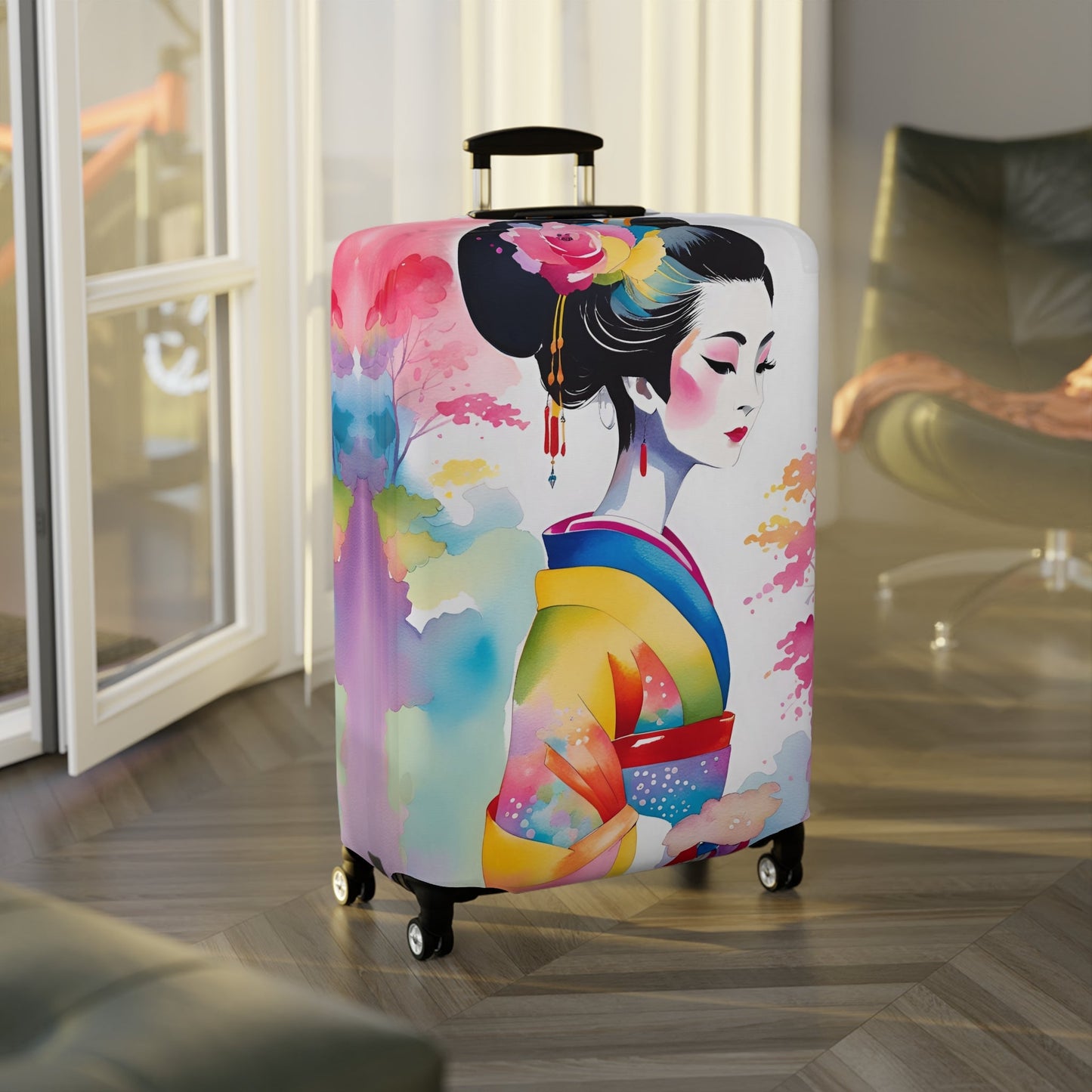 Geisha Girl – Protective Suitcase Cover
