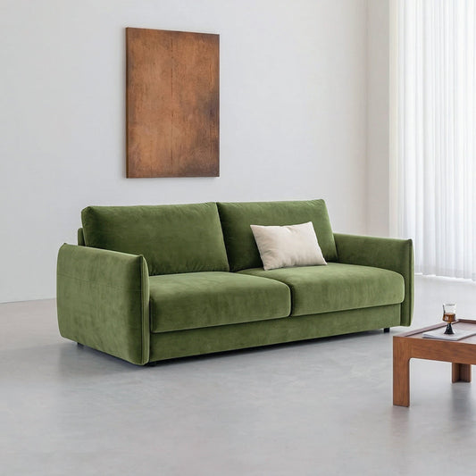 Kaur Two Seater Sofa Bed, Pull Out Sleeper Sofa Bed, More Colours
