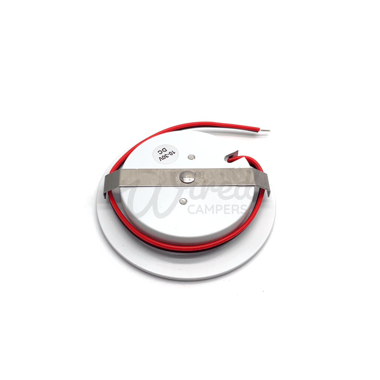 12V DC (10V-30V) Warm White LED SMD Ceiling Lights - White Surround