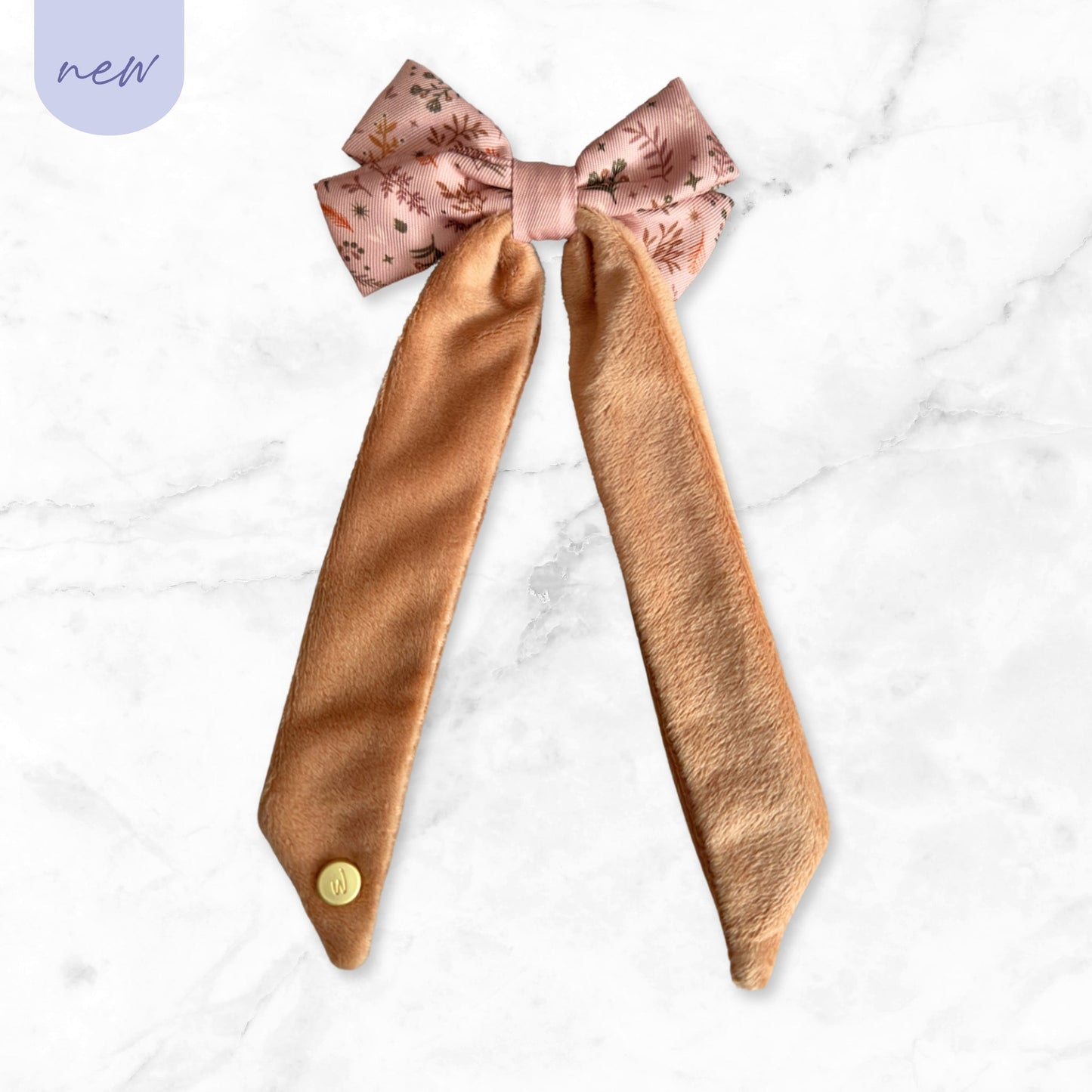 Wyld Cub - Bow Hair Clip: Chiswick Nutmeg