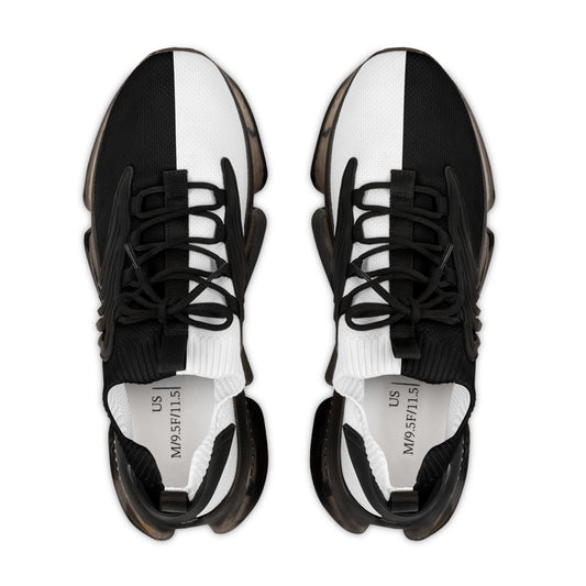 Half Black Half White - Mens Street Sneakers