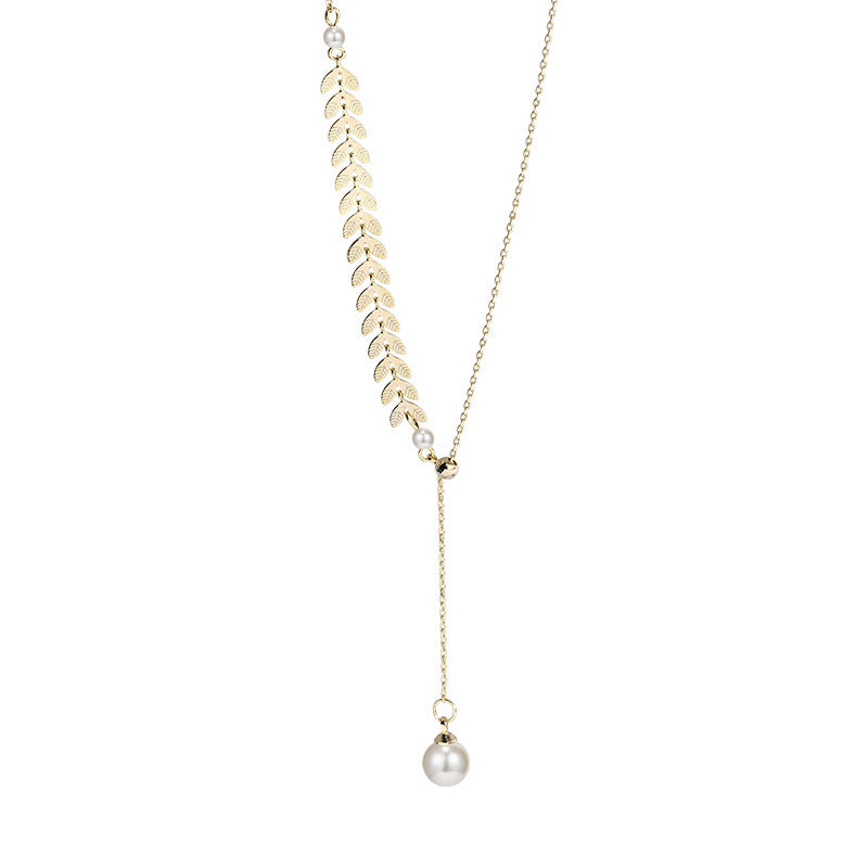 Wheat Ear Clavicle Necklace