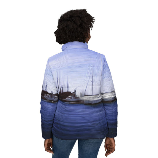 The Sleeping Yachts (at Afternoon) - Womens Puffer Jacket