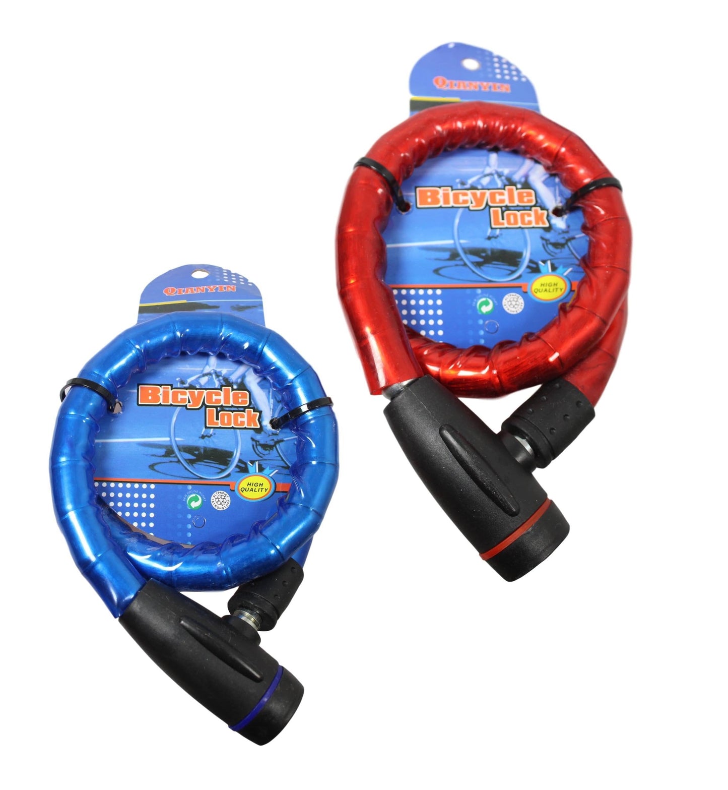 Durable Bicycle Lock with 2 Keys Outdoor Security