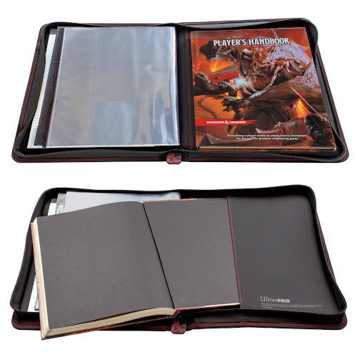 Ultra Pro - Dungeons & Dragons - Premium Zippered Book & Character Folio