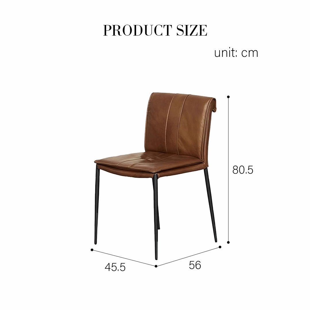 D'Amato Dining Chair, Leather