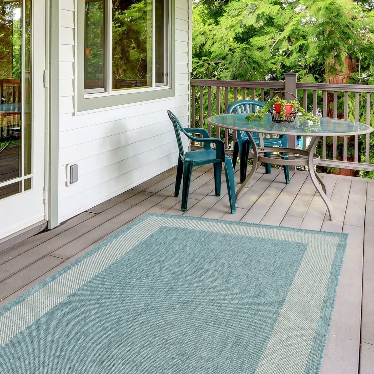 Ecology Outdoor Rug Aqua | 200AQ