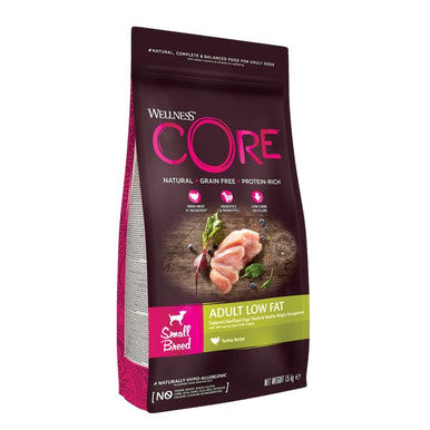 Wellness CORE Dog Dry Small Breed Adult Original - Turkey with Chicken Recipe 1.5kg
