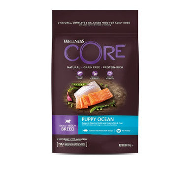 Wellness CORE Dog Dry Small Breed Adult Ocean - Salmon with Tuna Recipe 5kg