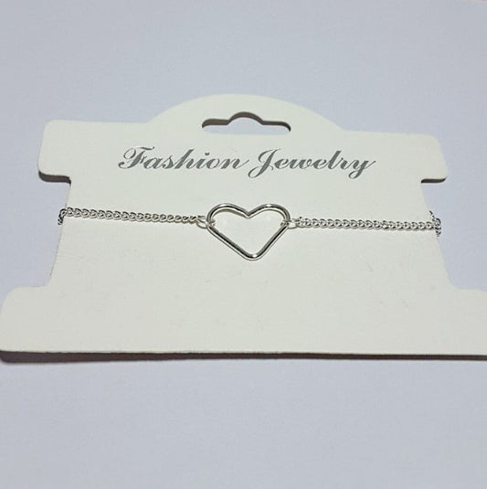 Hollow Heart Choker Necklace