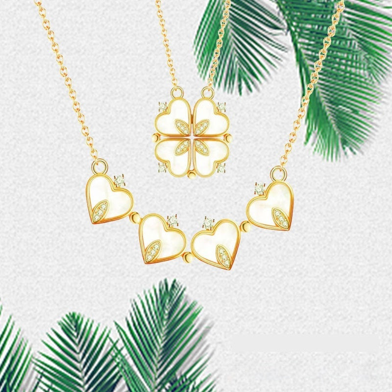 Four-Leaf Clover Pendant Necklace