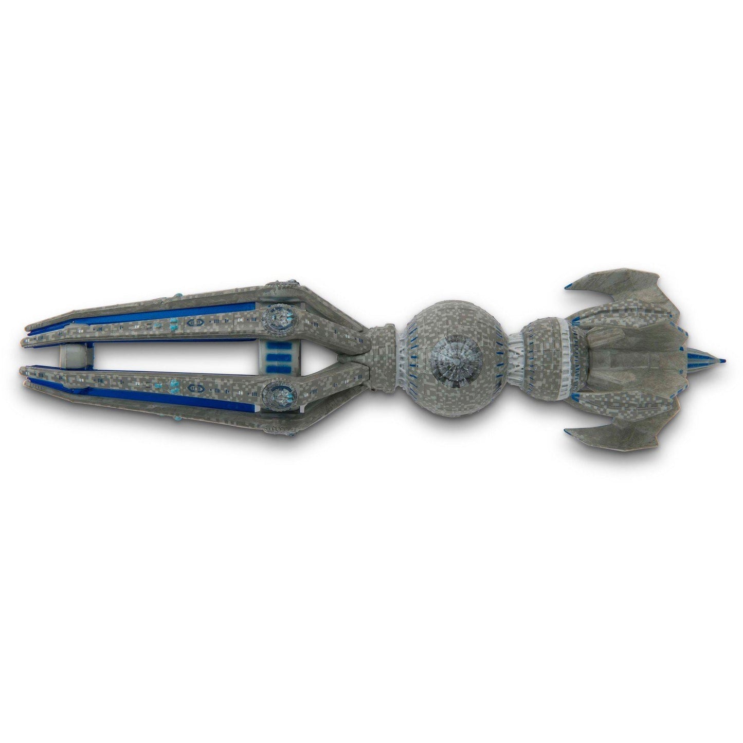 #22 Krenim Temporal Weapon Starship Model Die Cast Ship (Eaglemoss / Star Trek)