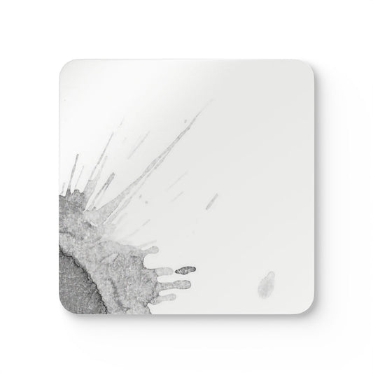 Watercolour Grey Splash - Coaster Set