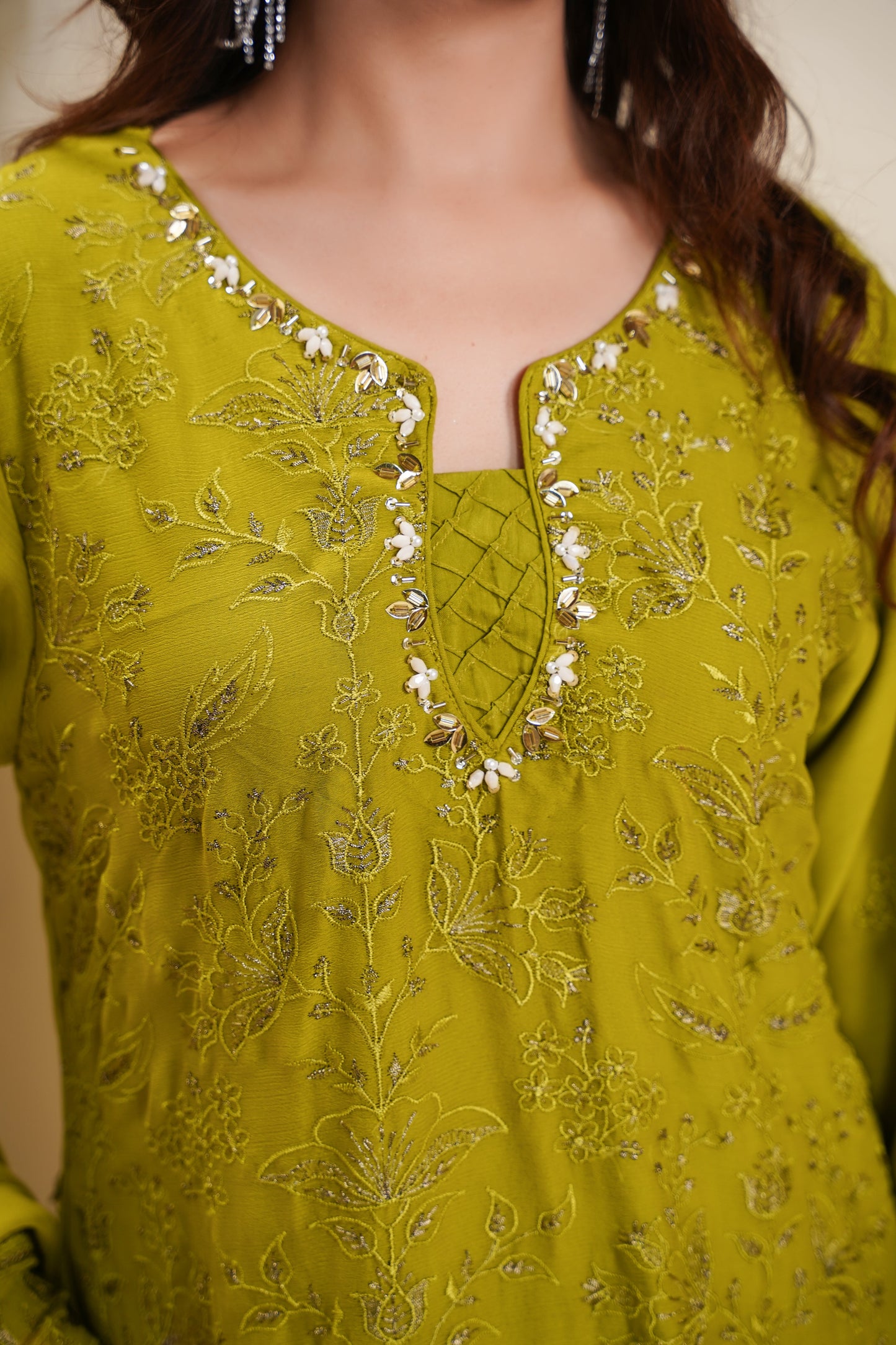 Husan e Jahan - Luxury Chiffon Outfit with Chiffon Dupatta - Ready to Wear - Eid25 - HEJ-V3-D6