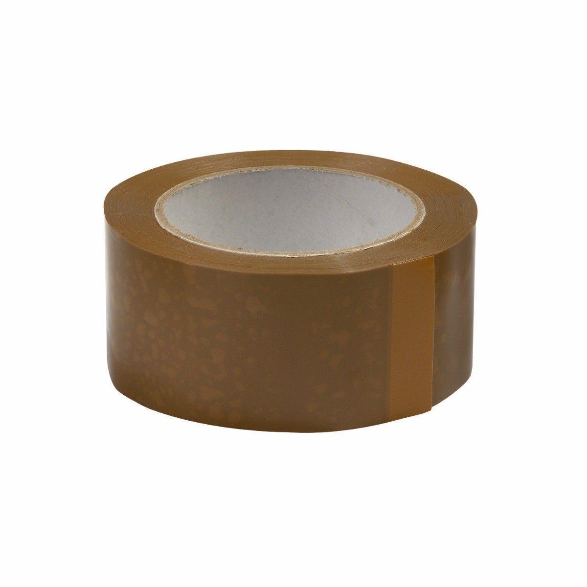 Multipurpose Brown Adhesive Sealing Tape Secure Packaging DIY