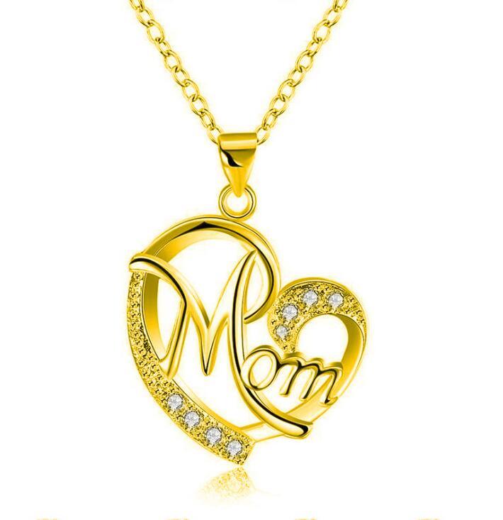 Heart Shaped Diamond Necklace