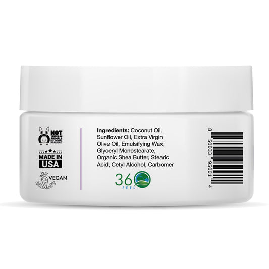 360Feel Lavender Patchouli Lotion – Hydrating Plant-Based Moisturizer for Sensitive Skin