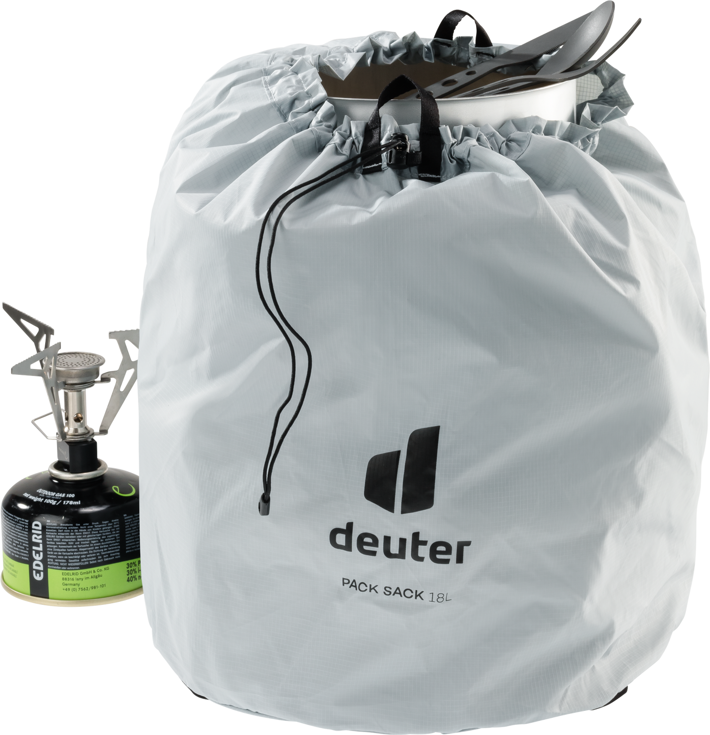 Deuter Pack Sack 18 Camping Stuffsack - Tin