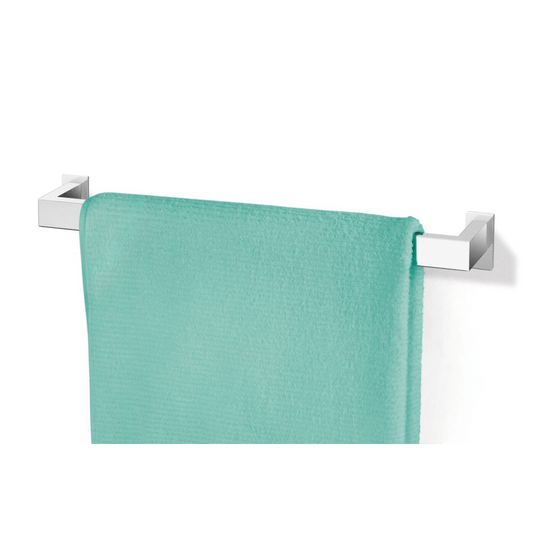 Zack Linea Premium Polished Stainless Steel 45 cm Towel Rail - German Engineering Excellence