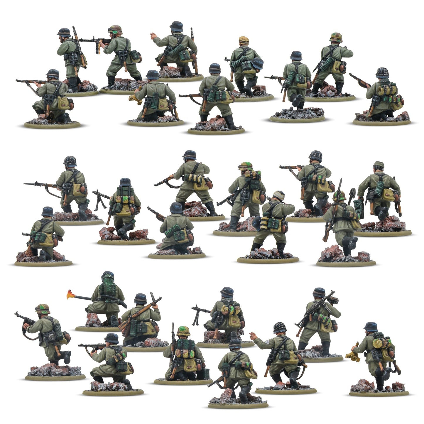 Bolt Action - German Veteran Infantry Platoon