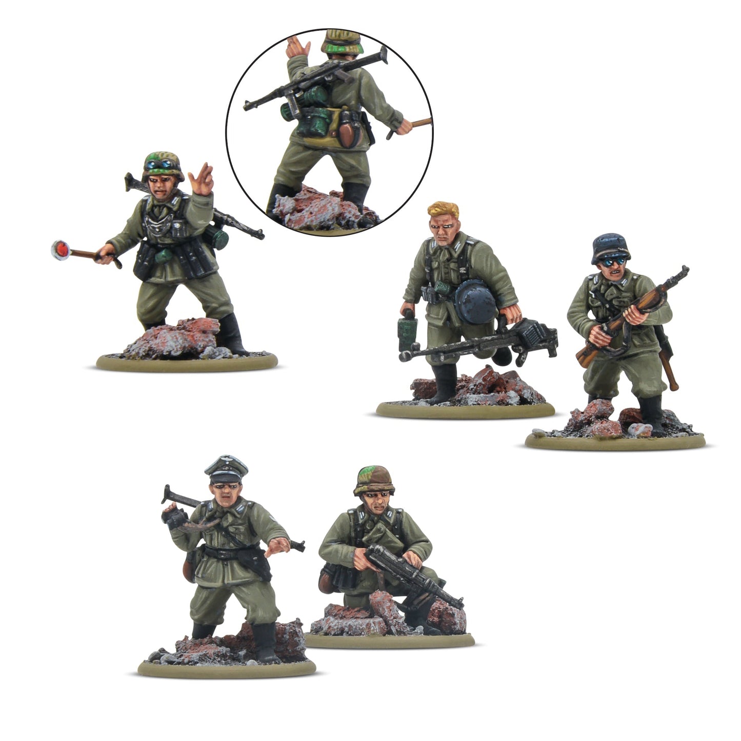 Bolt Action - German Veteran Infantry Platoon