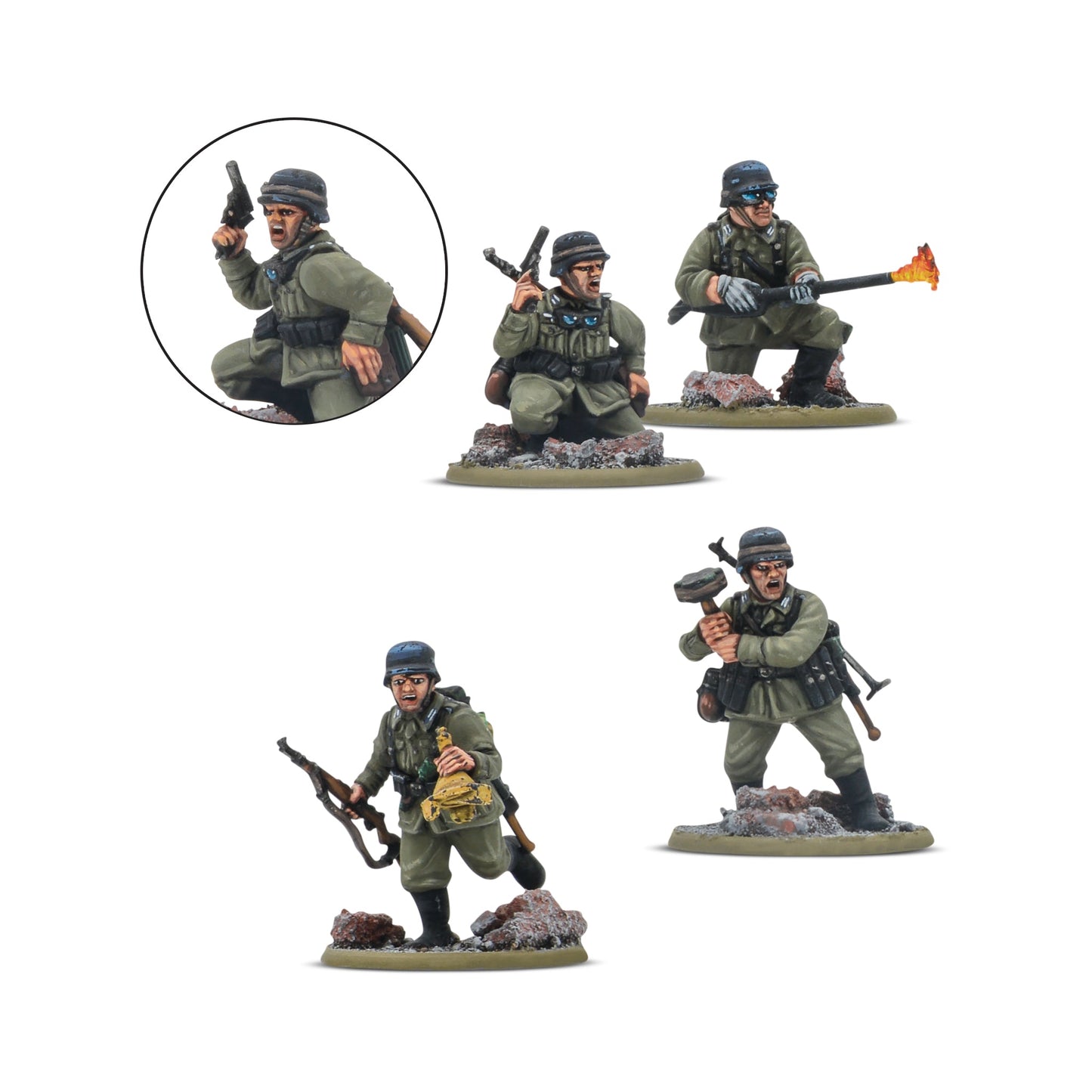 Bolt Action - German Veteran Infantry Platoon