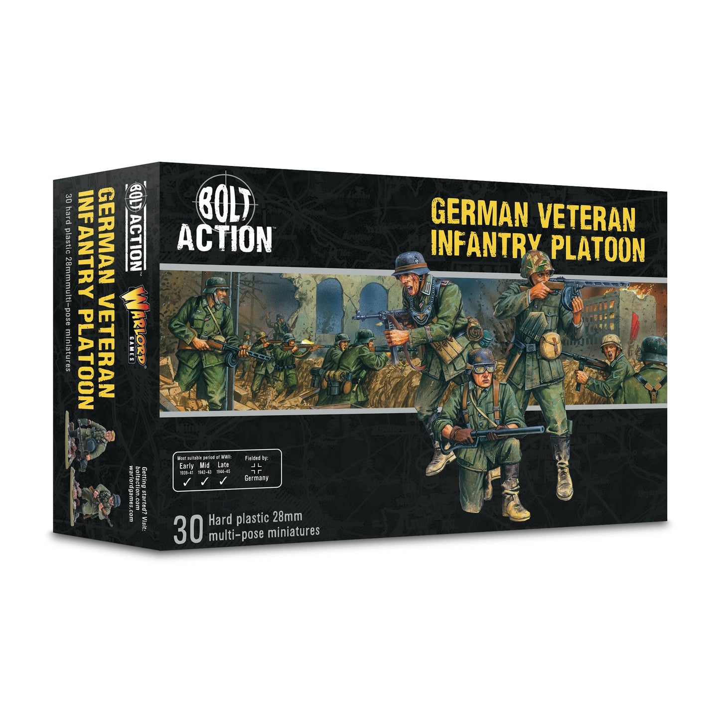Bolt Action - German Veteran Infantry Platoon