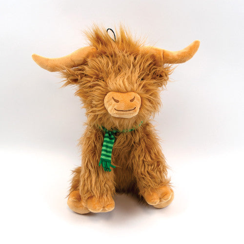 Happy Pet Christmas - Festive Highland Cow