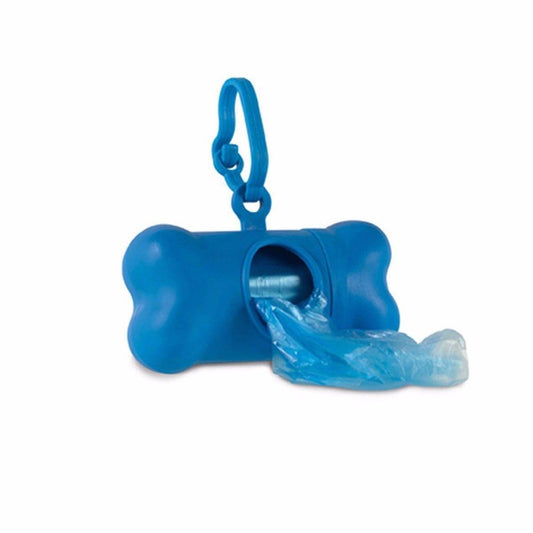 Portable Dog Poop Bag Dispenser with Keychain Clip