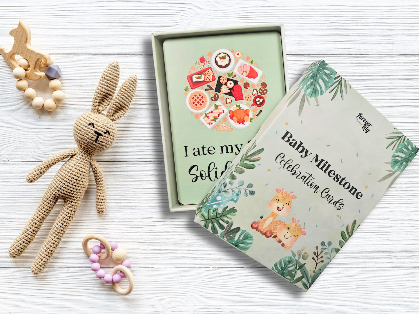 40 Baby Milestone Cards Pack