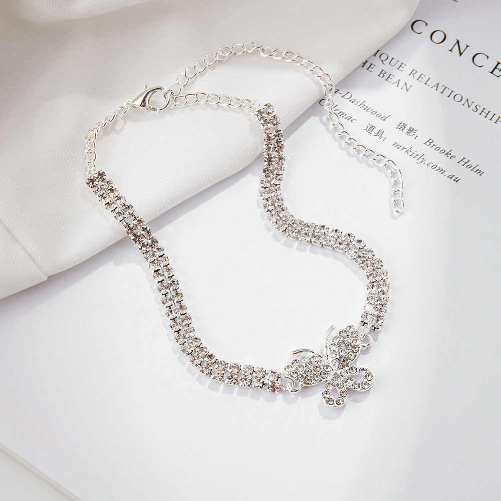 Butterfly Anklet for Women