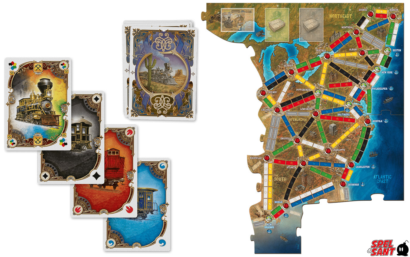 Ticket to Ride Legacy: Legends of the West