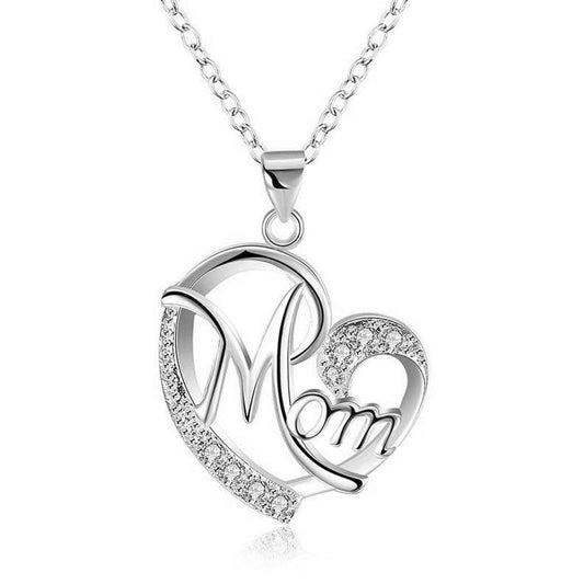 Heart Shaped Diamond Necklace