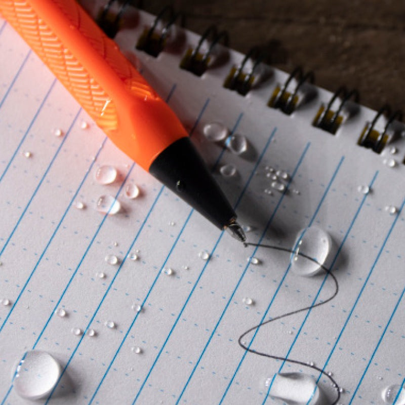 Rite in The Rain Mini Bolt- Action Pen - Safety Blaze Orange