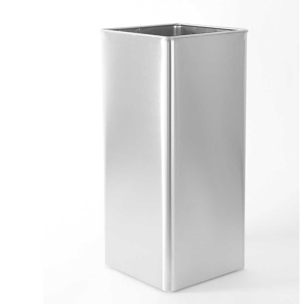 Zack Angolo Brushed Stainless Steel Umbrella Stand