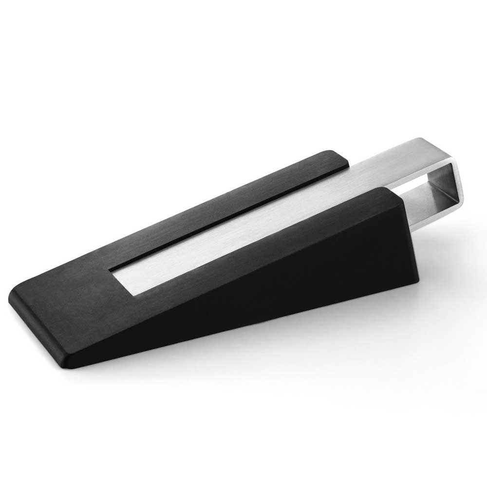 Zack Casa Brushed Stainless Steel Door Wedge