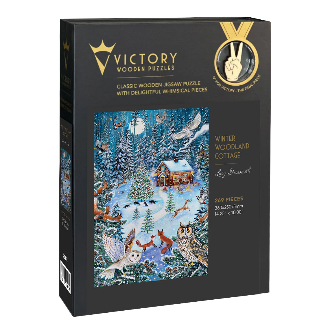 Winter Woodland Cottage