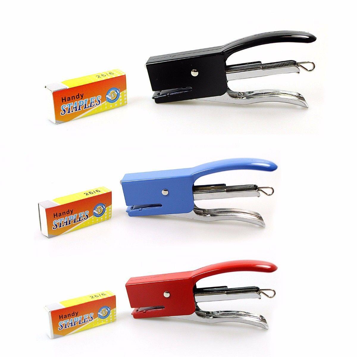 Colorful Stapler Set for Organized Workspaces