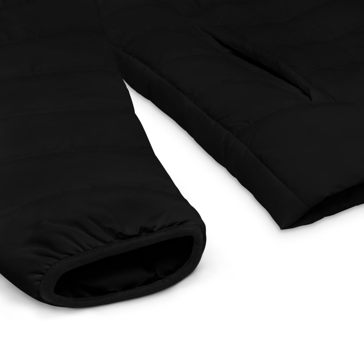 Half Black Half White - Mens Puffer Jacket